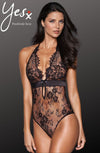 YesX YX857 Black Lace Teddy – Sexy Lingerie for Confident Women