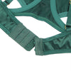 YesX YX873 Green Velvet Halter Bra & Thong Set – Seductive Cut-Out Lingerie with Gold Hardware