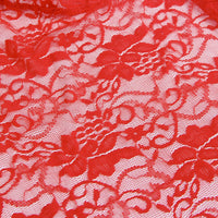 YesX YX875 Christmas Sexy Floral Red Babydoll