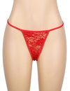 YesX YX875 Christmas Sexy Floral Red Babydoll