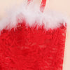 YesX YX875 Christmas Sexy Floral Red Babydoll