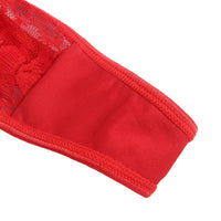 YesX YX875 Christmas Sexy Floral Red Babydoll