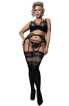 Ballerina 602 Black Hold Ups Plus – Elegance Designed for Every Curve
