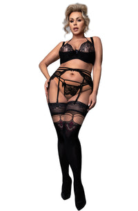 Ballerina 602 Black/Skin Hold Ups Plus – From the Ballerina Collection