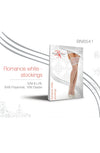 Beauty Night BN6541 Romance Stockings White
