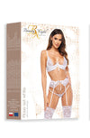 Beauty Night BN6722 Rose White Lingerie Set