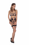 Roza Mehendi Thong Black